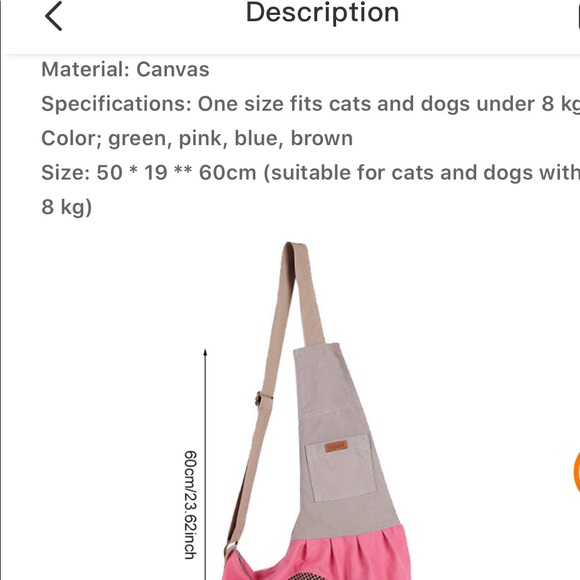 Dog backpack - Picture 2 of 4